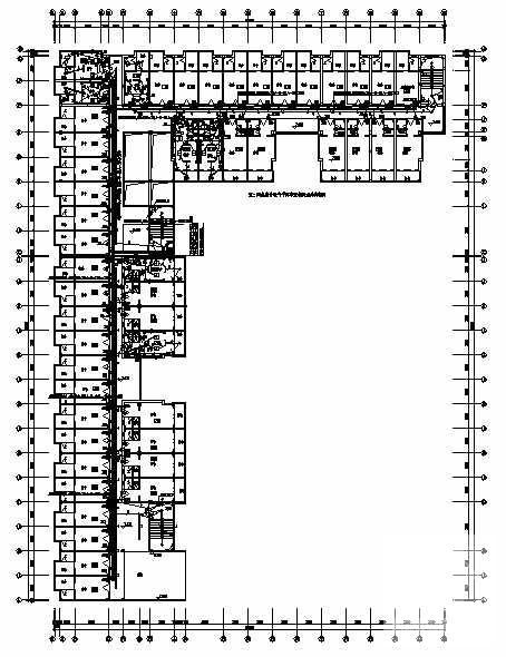 6层宿舍楼电气设计CAD施工图纸 - 2