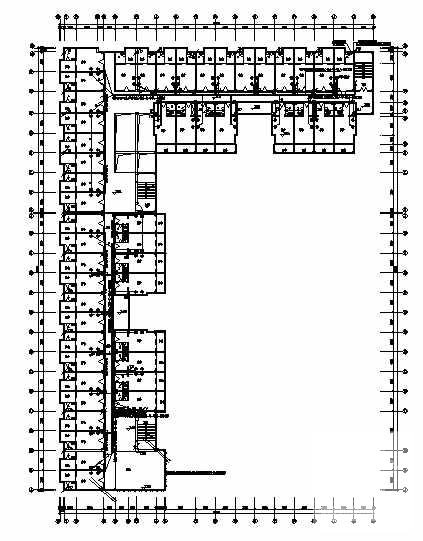 6层宿舍楼电气设计CAD施工图纸 - 3