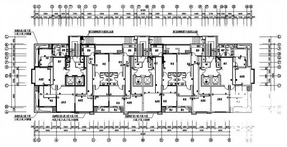 独立基础小区32层住宅楼电气设计CAD施工图纸(消防联动控制系统) - 3