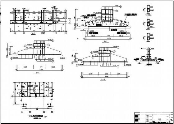 6层框架厂房改造成酒店结构设计CAD图纸(基础平面图) - 3