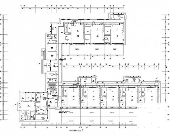 3层幼儿园迁建工程电气CAD施工图纸（人防）(火灾自动报警) - 1