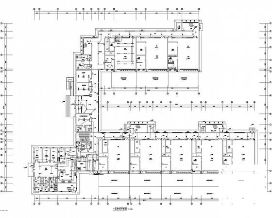 3层幼儿园迁建工程电气CAD施工图纸（人防）(火灾自动报警) - 2