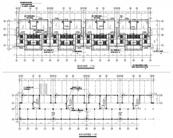 多层住宅楼电气CAD施工图纸（人防） - 2