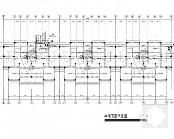 多层住宅楼电气CAD施工图纸（人防） - 4