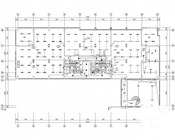 研发中心电气CAD施工图纸（甲级院设计）(综合布线系统) - 2