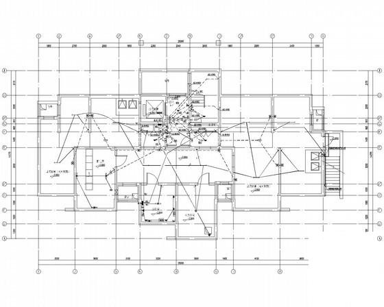 上11层住宅楼电气CAD施工图纸（知名甲级院设计）(防雷接地系统等) - 1