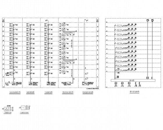 上11层住宅楼电气CAD施工图纸（知名甲级院设计）(防雷接地系统等) - 4