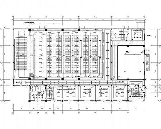 行政综合楼精装电气CAD施工图纸（甲级院设计） - 2