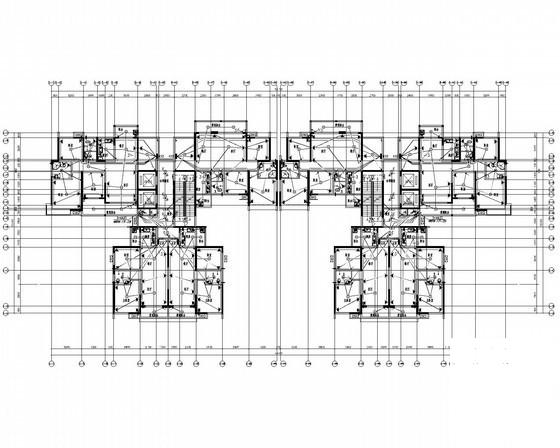 上33层住宅楼电气CAD施工图纸（甲级院设计）(火灾自动报警系统) - 1