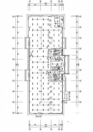 办公楼电气CAD施工图纸（甲级院设计）(控制原理图) - 1