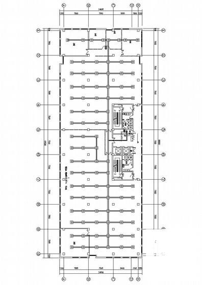 办公楼电气CAD施工图纸（甲级院设计）(控制原理图) - 5
