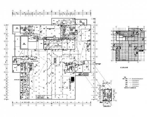 时代广场商业区电气CAD施工图纸（甲级院） - 3
