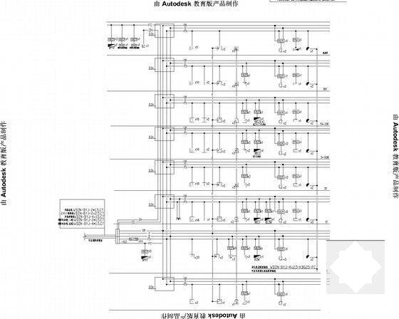 中央广场37层高档住宅楼电气CAD施工图纸 - 4