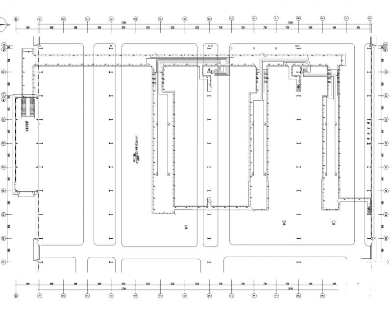 三万平汽车厂房冲压车间电气CAD施工图纸（变电所） - 3