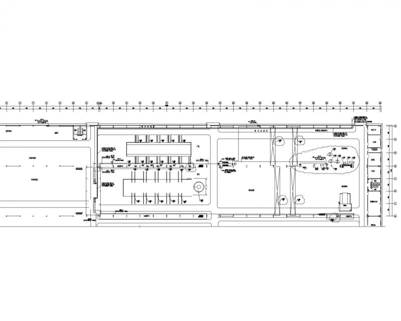 三万平汽车厂房冲压车间电气CAD施工图纸（变电所） - 5