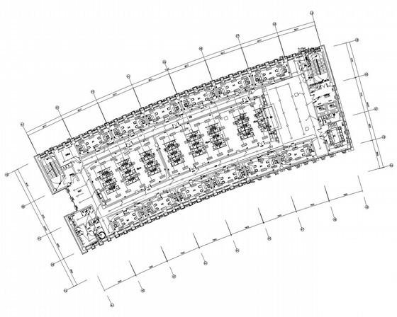 8层市级档案馆电气CAD施工图纸（防雷、照明计算书） - 1