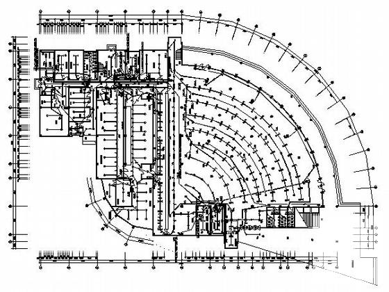3层大学食堂电气设计CAD图纸（三级负荷）(配电箱) - 1