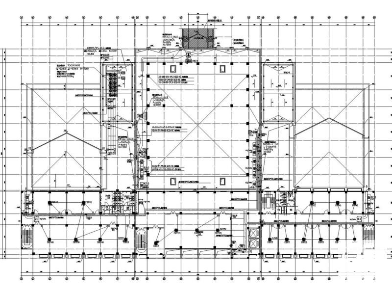 小学综合楼电气CAD施工图纸（二级负荷）(火灾自动报警系统) - 1