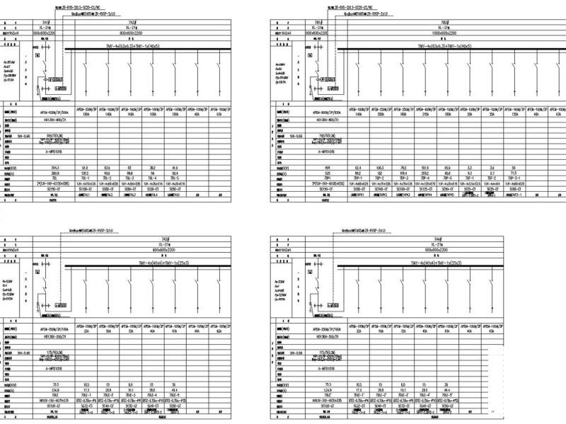 小学综合楼电气CAD施工图纸（二级负荷）(火灾自动报警系统) - 4