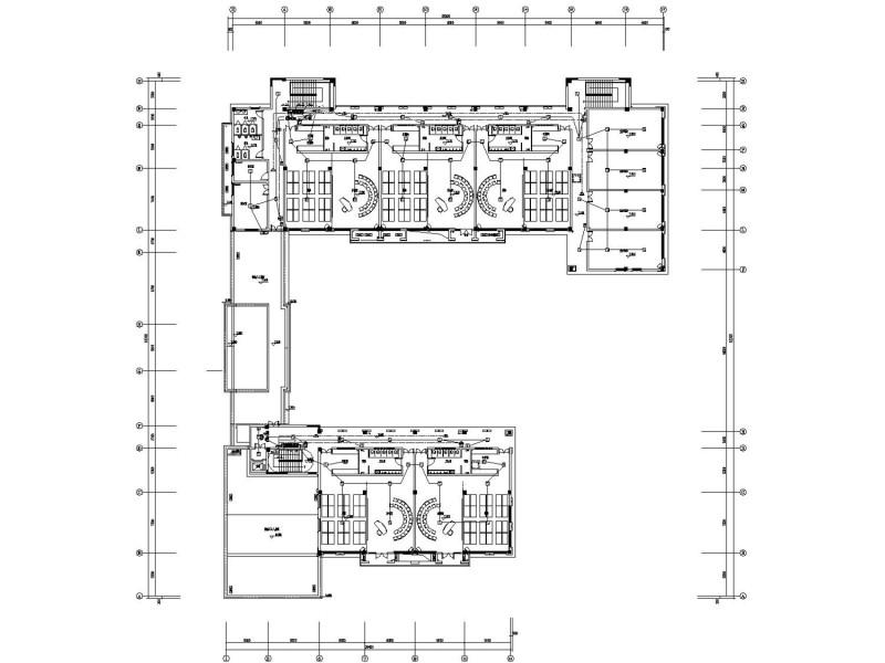 3层幼儿园电气CAD施工图纸（大院设计）(火灾自动报警系统) - 2