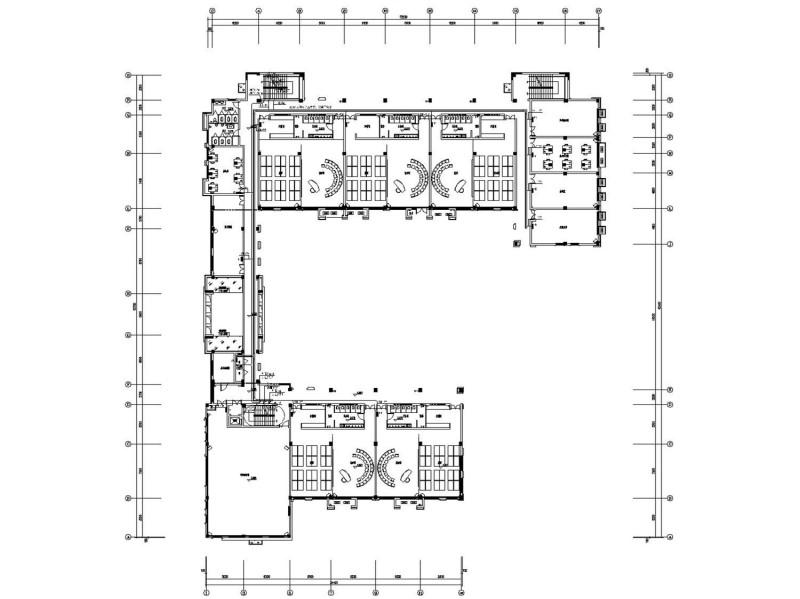 3层幼儿园电气CAD施工图纸（大院设计）(火灾自动报警系统) - 3