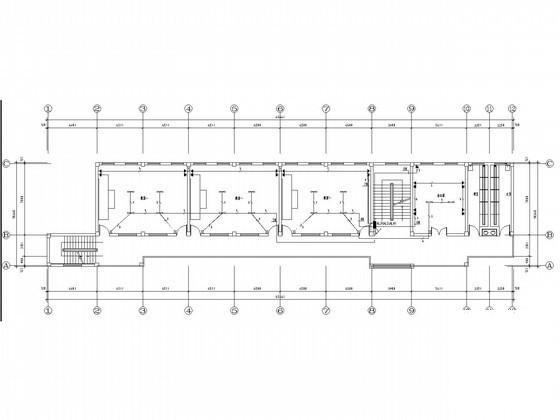 4层中学电气电气CAD施工图纸（三级负荷） - 2