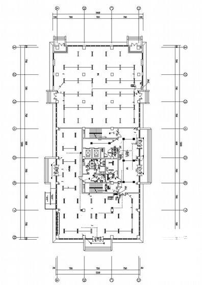 基地7层研发楼电气CAD施工图纸（甲级院设计） - 1