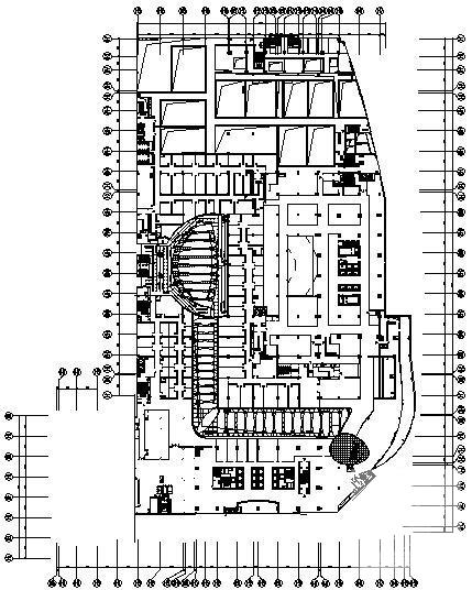 商场装修电气CAD施工图纸（一级负荷） - 1