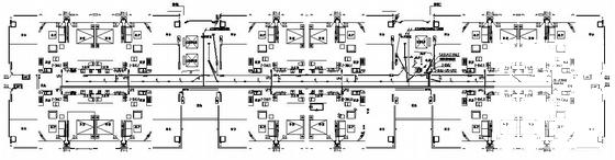 小区20层住宅楼电气设计CAD施工图纸(电视监控系统) - 1