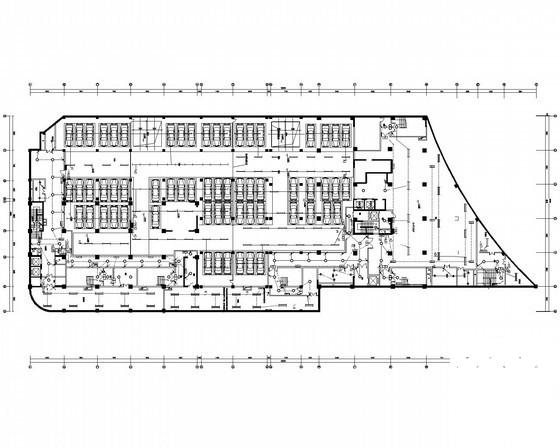 商业广场商住楼电气CAD施工图纸（甲级院设计） - 1