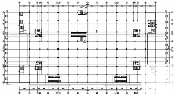 小区12层商住楼电气CAD施工图纸(防雷接地系统等) - 3