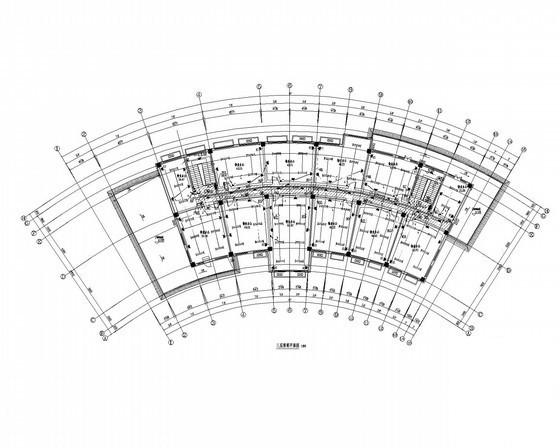 3层框架结构商业办公综合楼电气CAD施工图纸（甲级院设计） - 1
