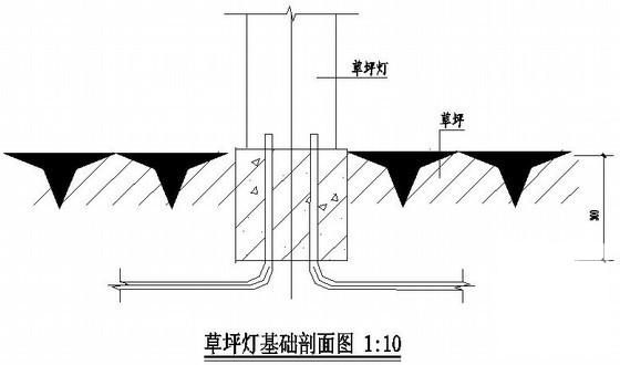 住宅小区景观电气CAD施工图纸（三级负荷） - 4