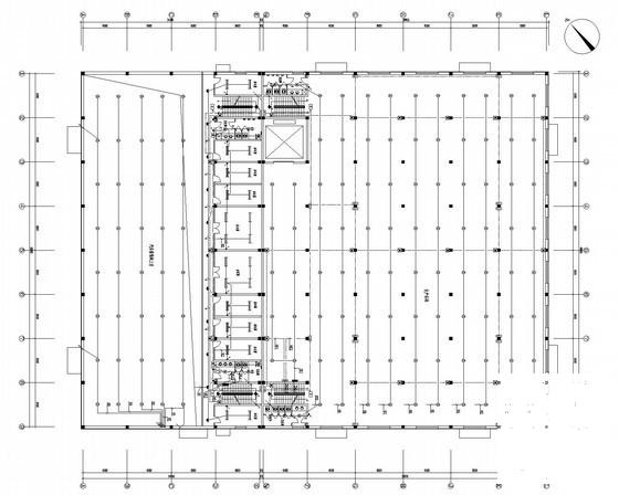 5层生产车间展厅电气CAD施工图纸（甲级院） - 1