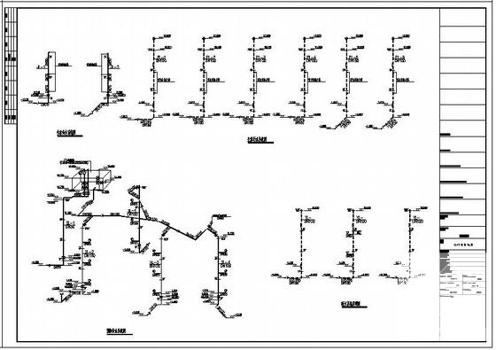 3层幼儿园教学楼给排水设计CAD施工图纸(自动喷水灭火系统) - 4