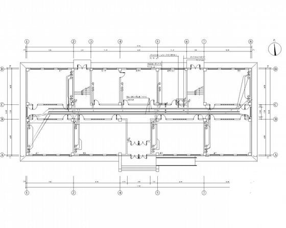 小学电气CAD施工图纸（高12.3米） - 2