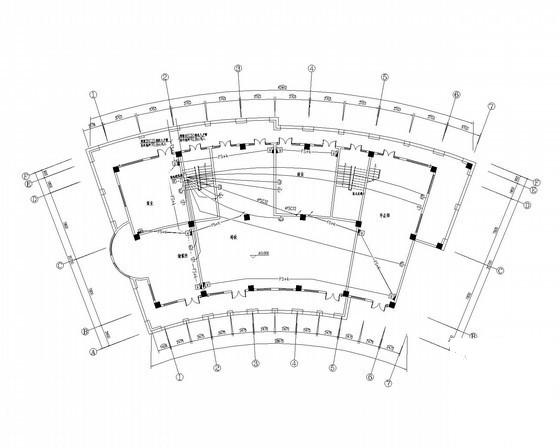 3层框架结构居委会商业喽电气CAD施工图纸 - 2