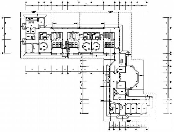 3层幼儿园电气设计CAD施工图纸(综合布线系统) - 1