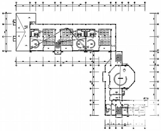 3层幼儿园电气设计CAD施工图纸(综合布线系统) - 2