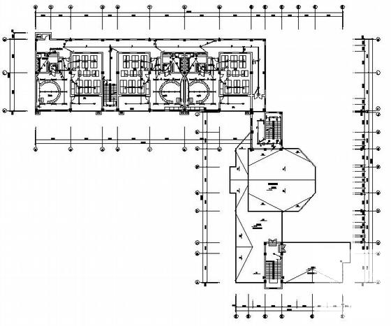 3层幼儿园电气设计CAD施工图纸(综合布线系统) - 3