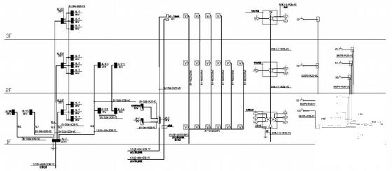 3层幼儿园电气设计CAD施工图纸(综合布线系统) - 4