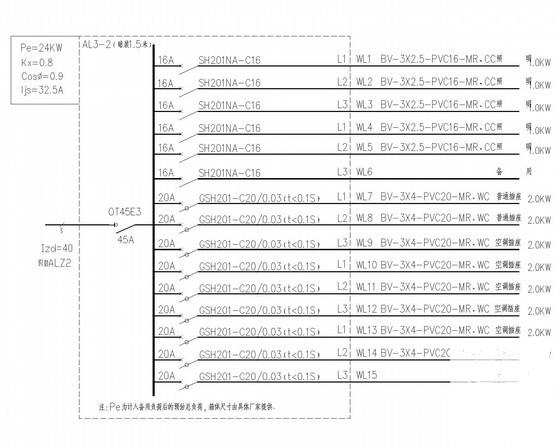 大型3层幼儿园强弱电系统电气CAD施工图纸(火灾自动报警) - 3