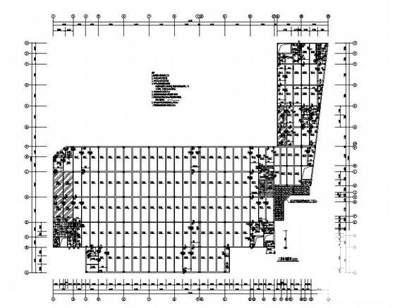2层框架结构厂房结构设计方案图纸(楼梯配筋图) - 1