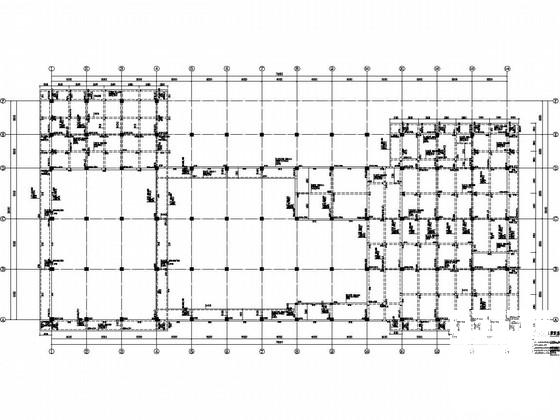 2层框架结构产业园厂房结构图纸(梁平法施工图) - 3