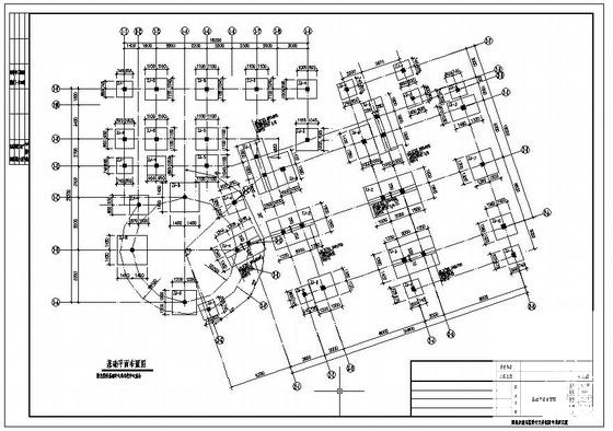 3层条形基础框架结构幼儿园结构设计CAD施工图纸（6度抗震）(梁平法配筋图) - 1
