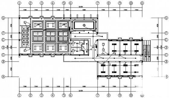 5层办公楼电气CAD施工图纸 - 1