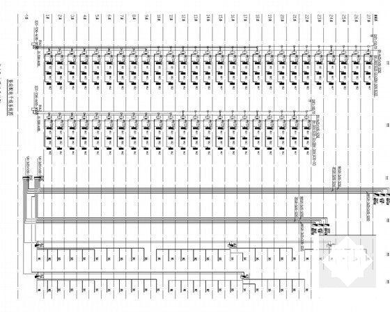 27层住宅楼电气CAD施工图纸（高79米）(控制箱原理图) - 4