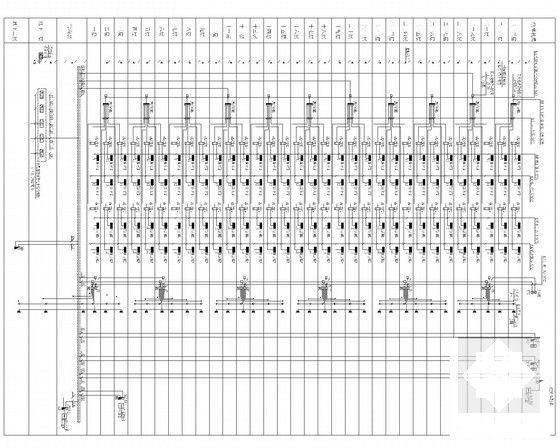 3万平高层住宅楼带人防电气CAD施工图纸（甲级院设计）(控制箱原理图) - 4