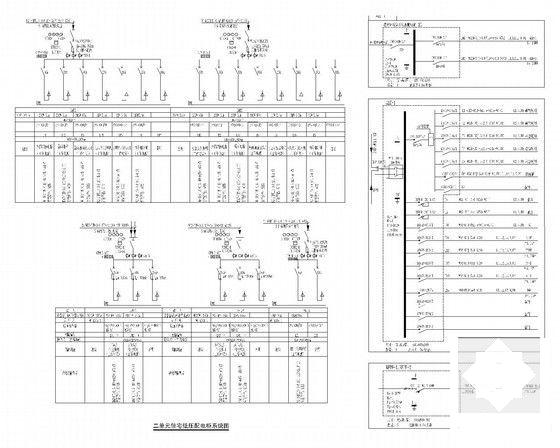 3万平高层住宅楼带人防电气CAD施工图纸（甲级院设计）(控制箱原理图) - 5