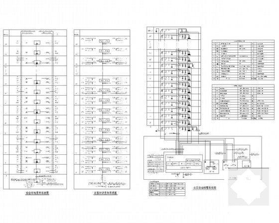 高档小区高层住宅楼电气CAD施工图纸（甲级院设计） - 4